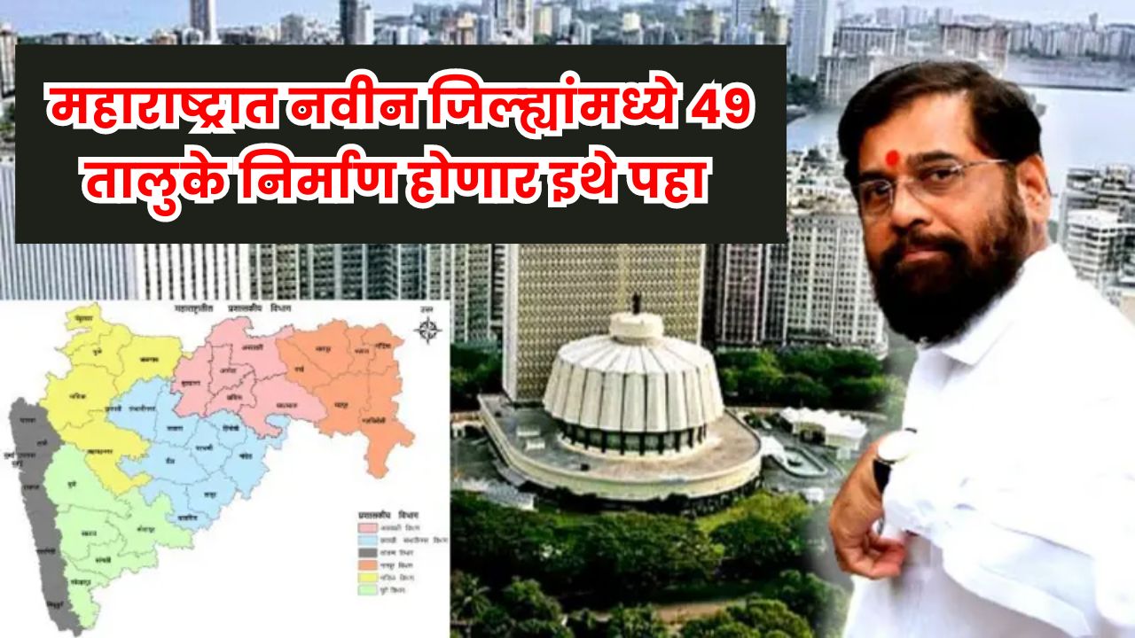maharashtra district new list